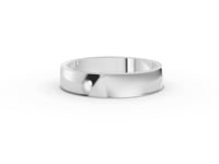 Classic Polished Men’s Gold Band