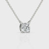 0.75CT Cushion Lab Diamond Solitaire Pendant
