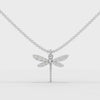 360° rotation video of dragonfly pendant