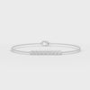 360° rotation video of diamond bar bracelet