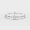 360° rotation video of star diamond bracelet