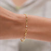 Bracelet movement demonstration on model wrist