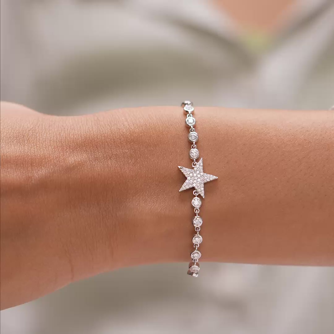 Bracelet movement demonstration on wrist