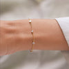 Bracelet articulation demonstration on wrist