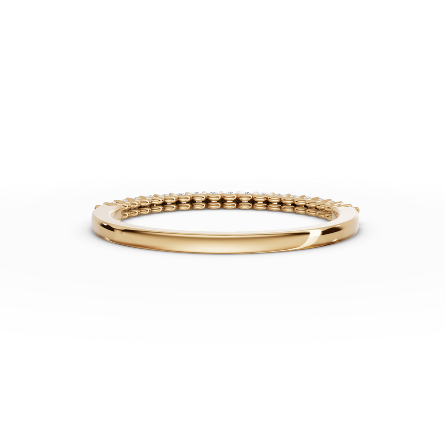 0.16 Ct Round U-Prong Full Eternity Ring