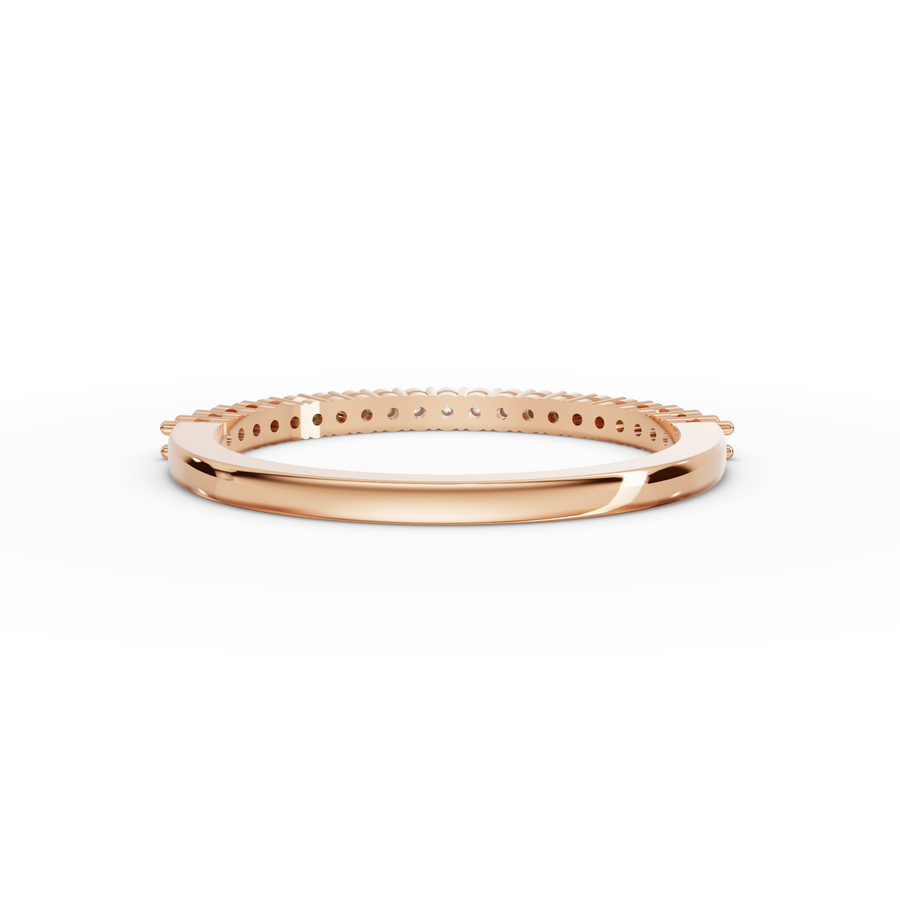 0.17 Ct Round Shared-Prong Full Etenity Ring