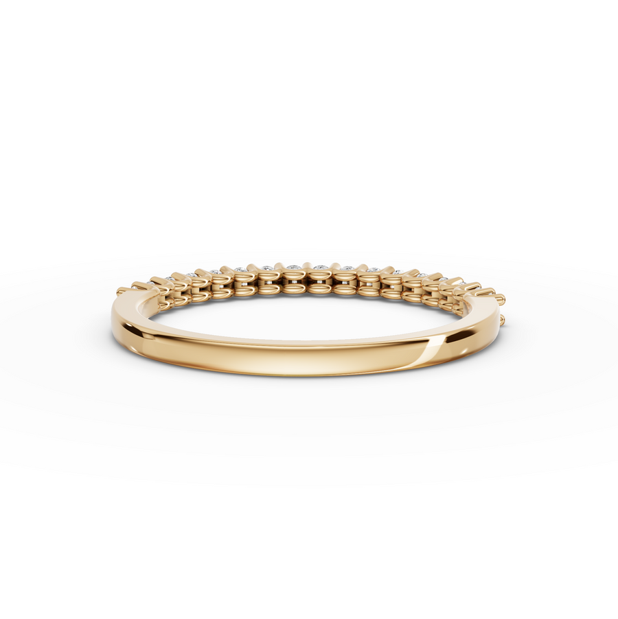 0.21 Ct Lab Diamond U-Prong Eternity Ring