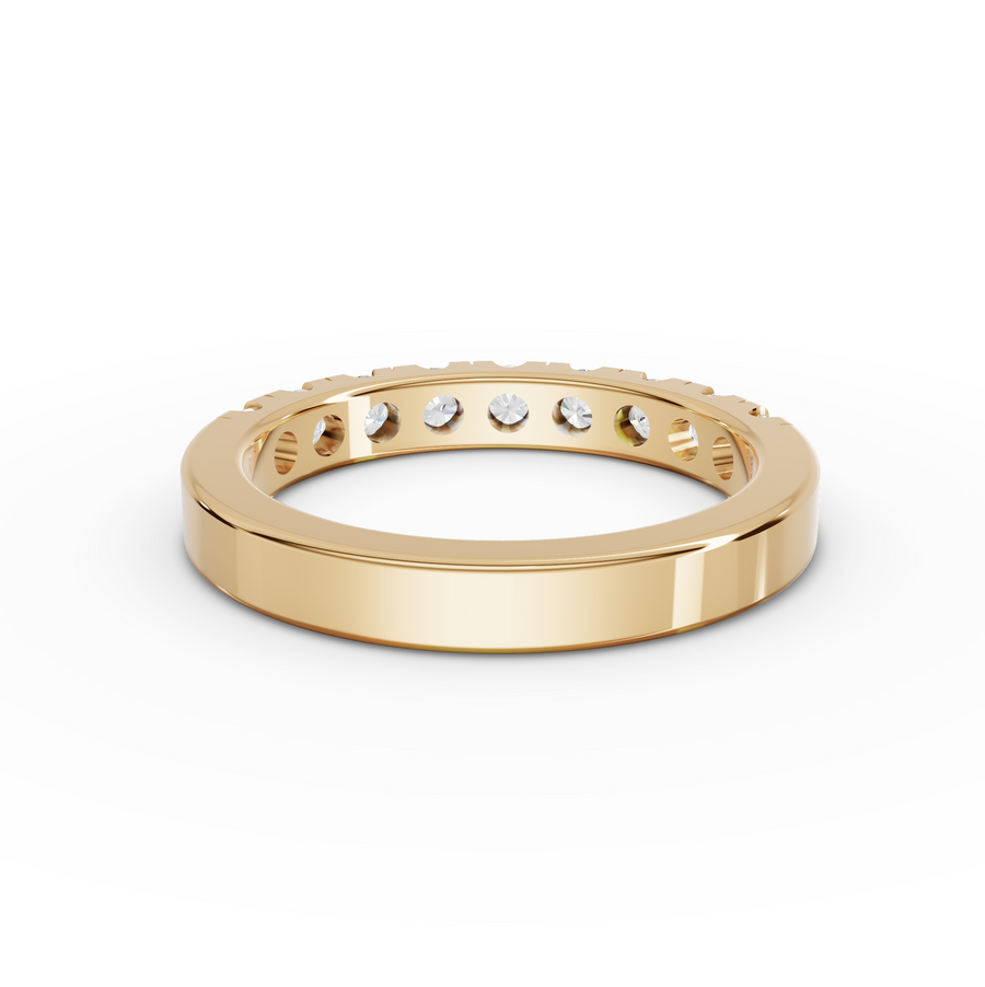 0.70 Ct Round Bar-Set Full Eternity Ring