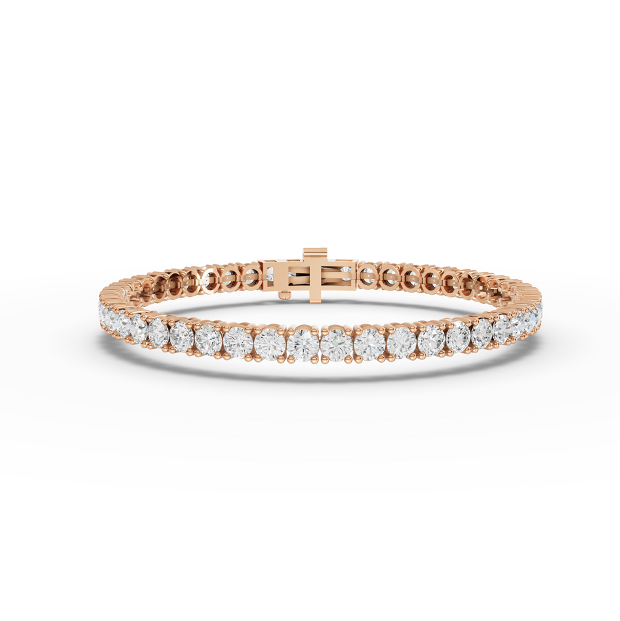 7.00 Ct Apx Round Tennis Bracelet Diamond
