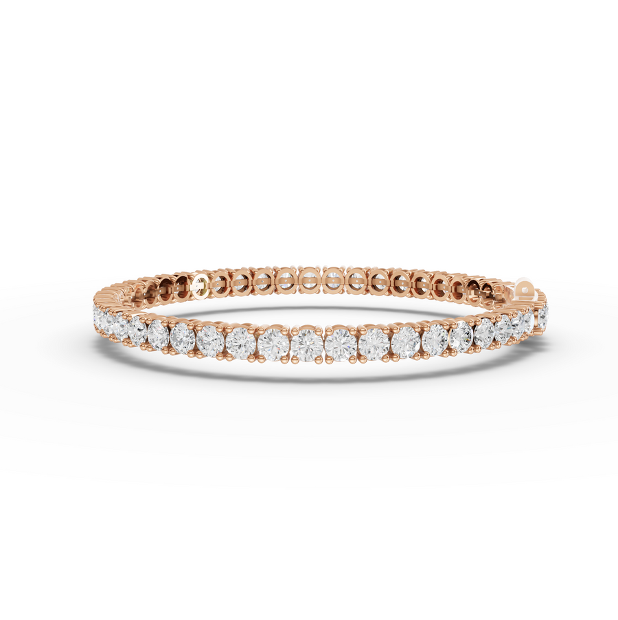 7.00 Ct Apx Round Tennis Bracelet Diamond