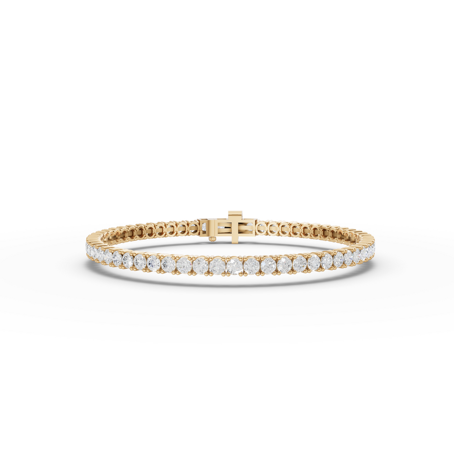 5.00 Ct Apx Round Tennis Bracelet Diamond