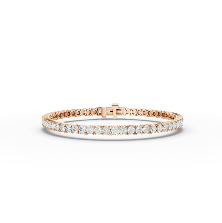 5.00 Ct Apx Round Tennis Bracelet Diamond