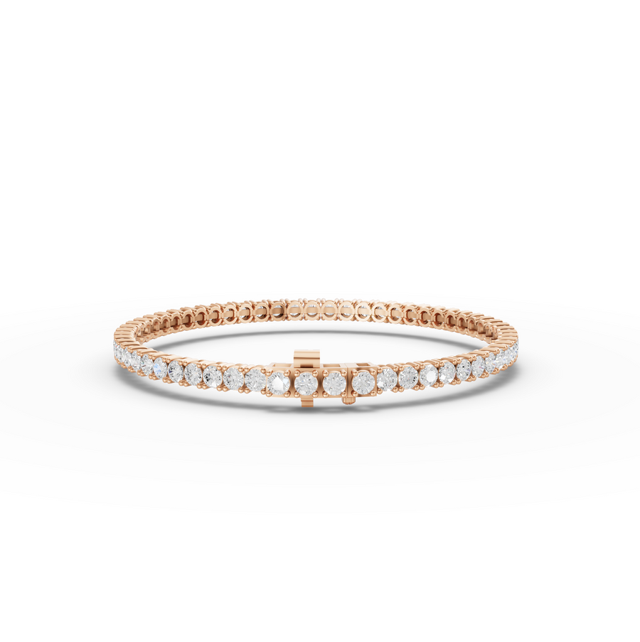 5.00 Ct Apx Round Tennis Bracelet Diamond