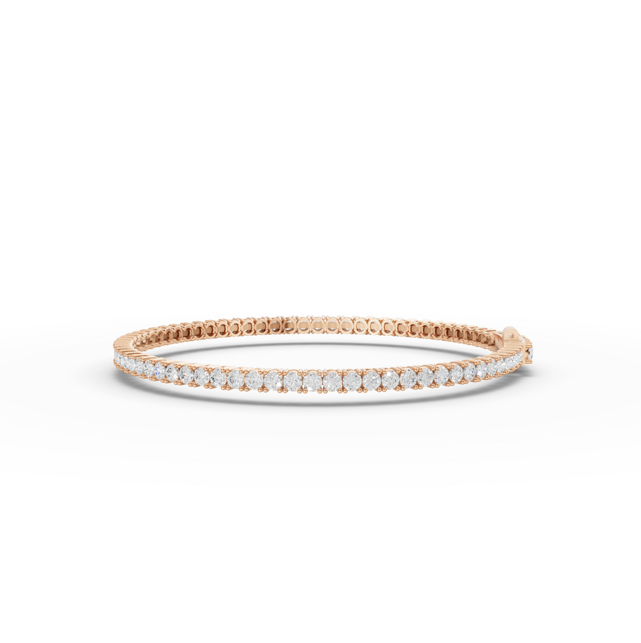 3.00 Ct Apx Round Tennis Bracelet Diamond