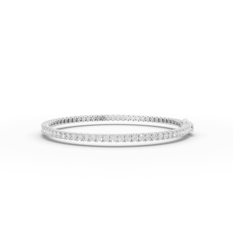 3.07 Ct Round Brilliant Lab Diamond Tennis Bracelet