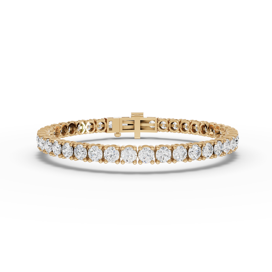 9.00 Ct Apx Round Tennis Bracelet Diamond
