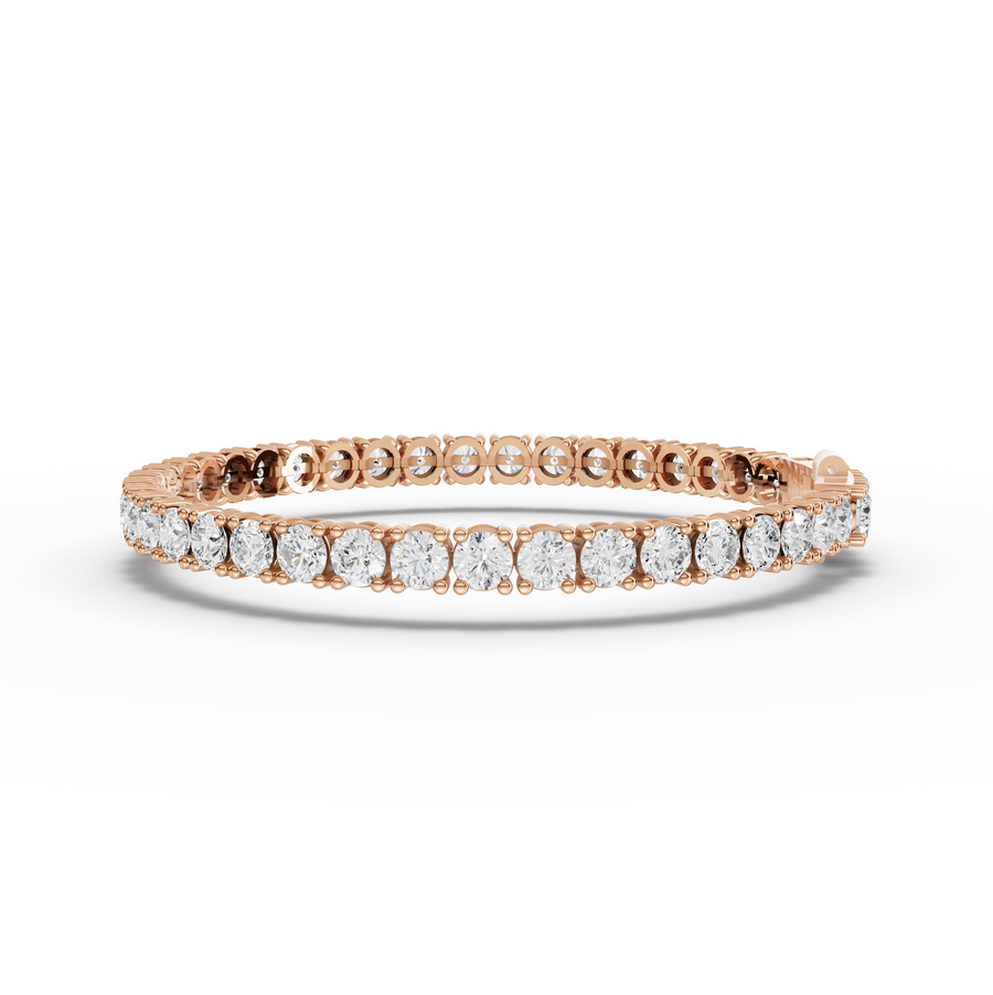 9.00 Ct Apx Round Tennis Bracelet Diamond