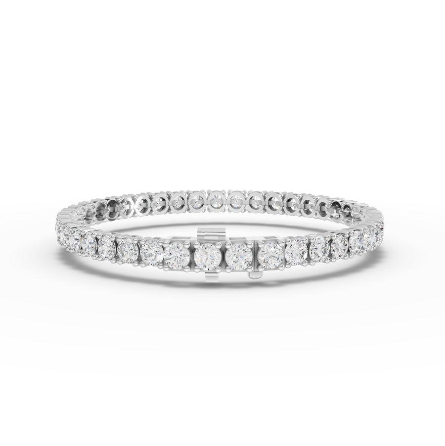 9.00 Ct Apx Round Tennis Bracelet Diamond