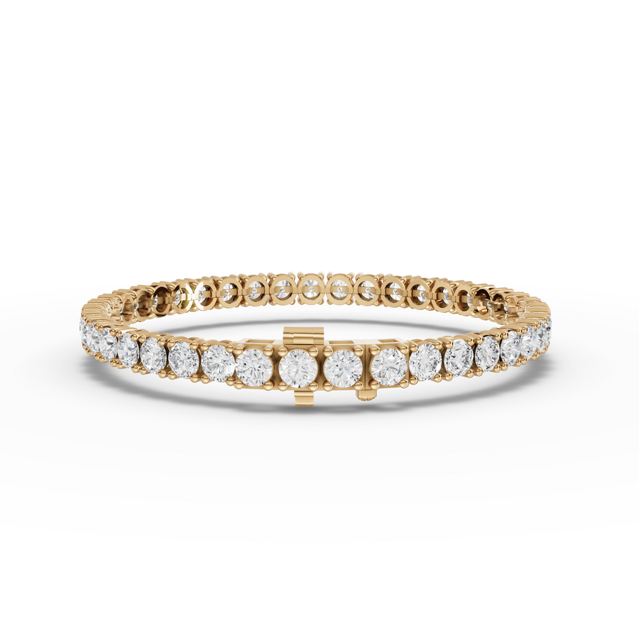 9.00 Ct Apx Round Tennis Bracelet Diamond