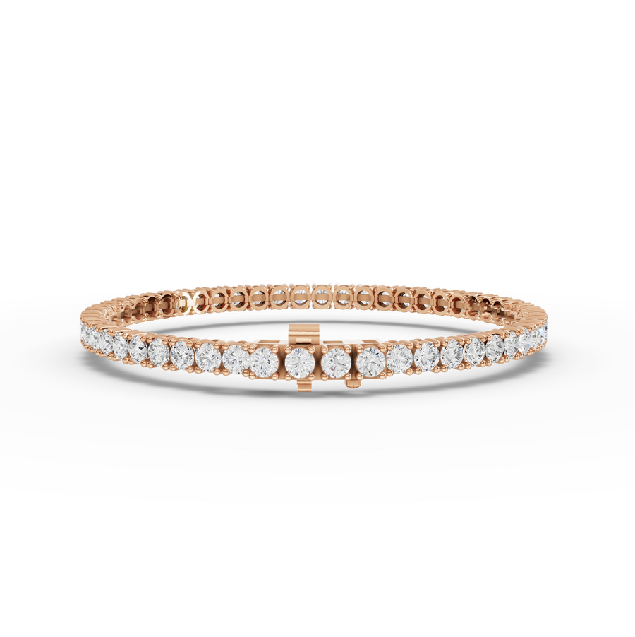 6.00 Ct Apx Round Tennis Bracelet Diamond