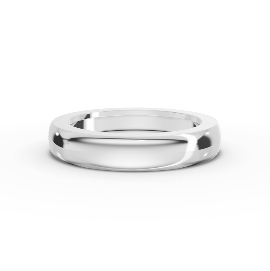 0.10 Ct Round Diamond Bezel Set Band