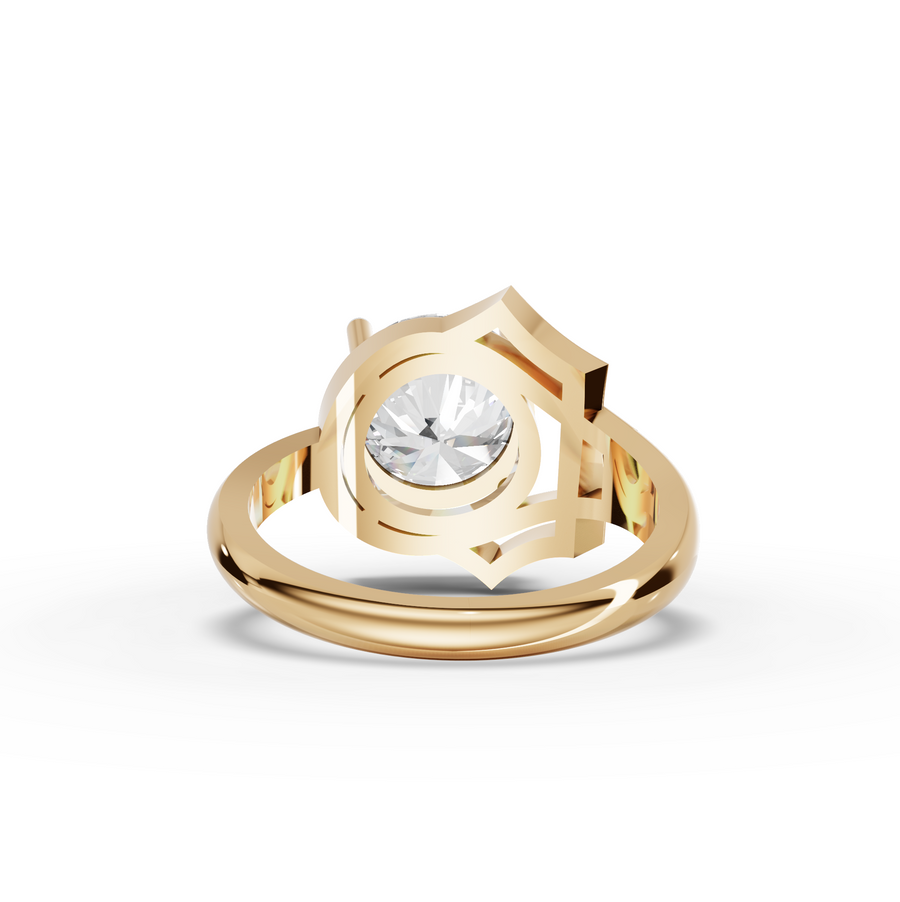 3.00 Ct Round Solitaire Lab Diamod Ring
