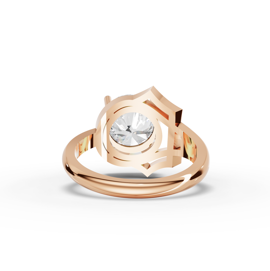 3.00 Ct Round Solitaire Lab Diamod Ring