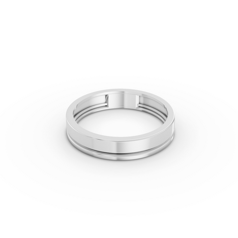Classic Groove Wedding Band