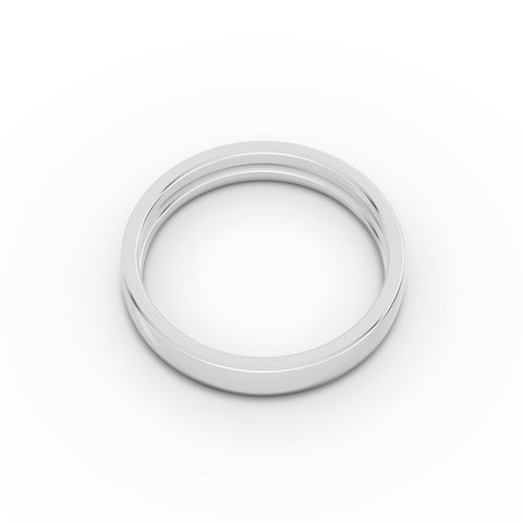 Classic Polished Comfort Fit Wedding Band