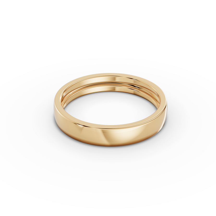 Classic Polished Comfort Fit Wedding Band