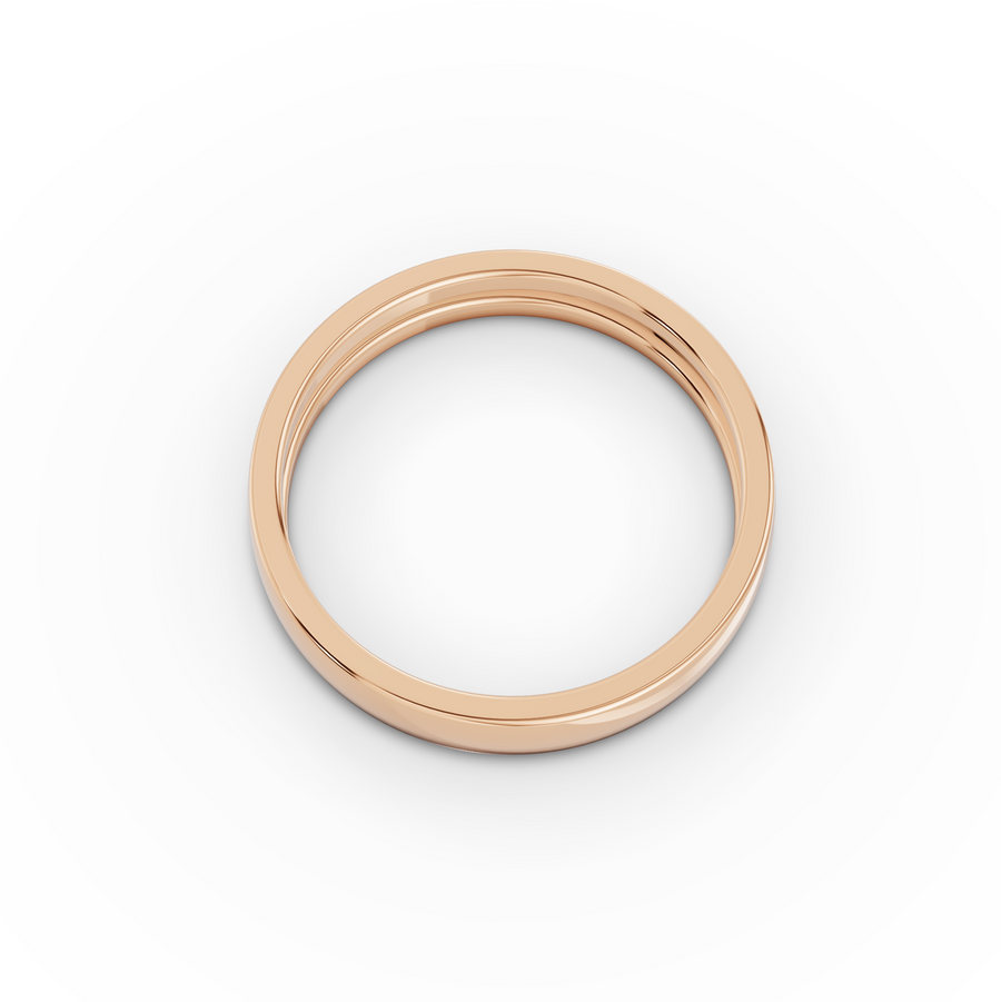 Classic Polished Comfort Fit Wedding Band