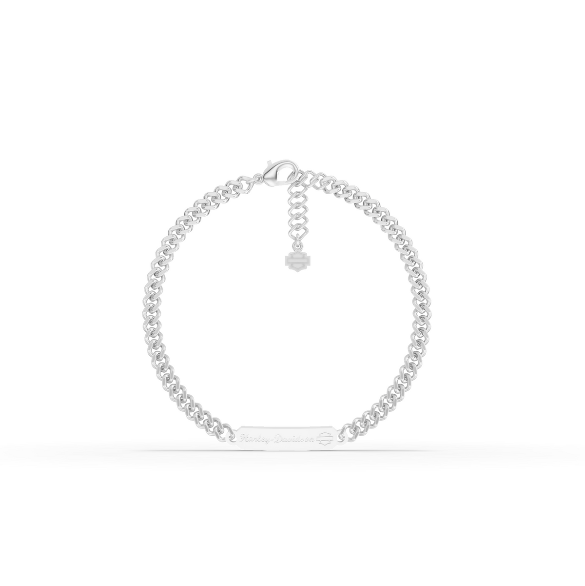 Curb Chain Bracelet with Adjustable Extension Chain