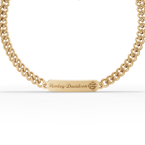 Curb Chain Bracelet with Adjustable Extension Chain