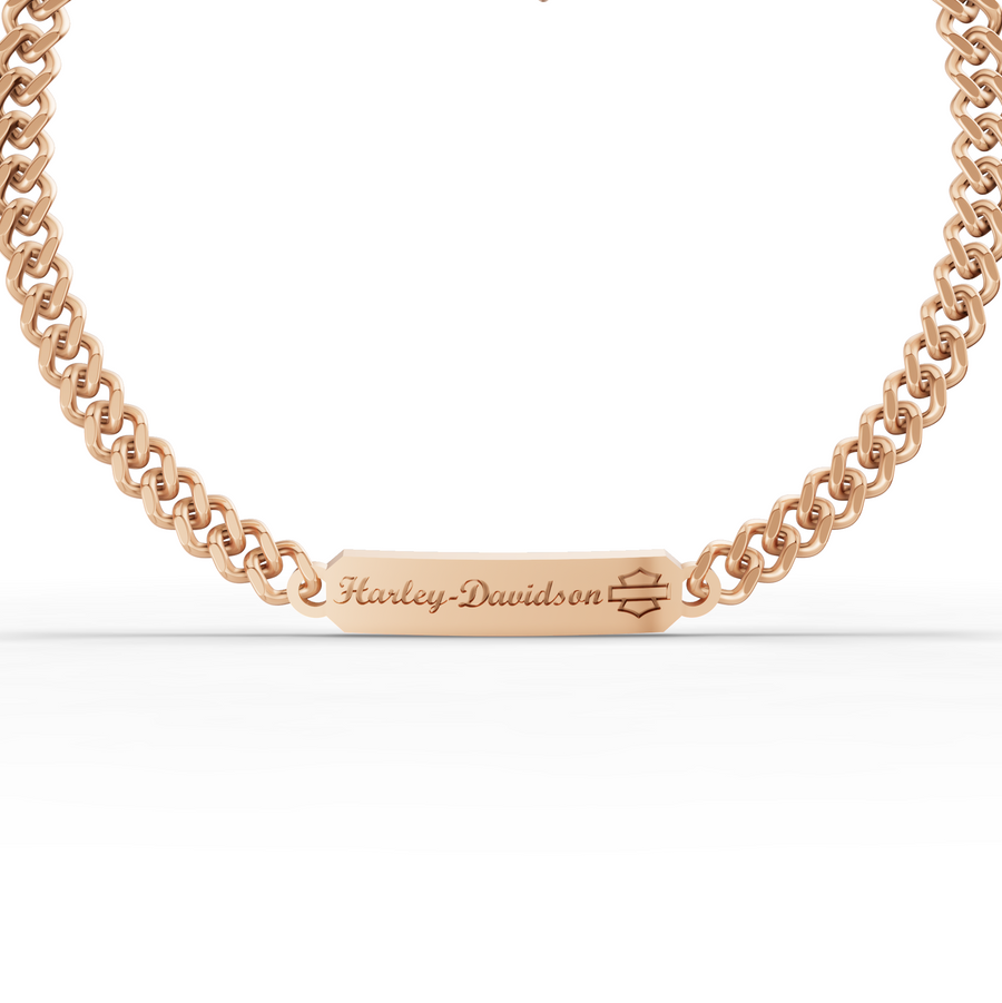 Curb Chain Bracelet with Adjustable Extension Chain