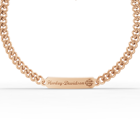 Curb Chain Bracelet with Adjustable Extension Chain