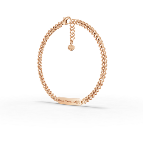Curb Chain Bracelet with Adjustable Extension Chain