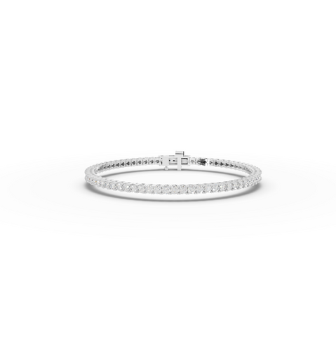 4.00 Ct Apx Round Tennis Bracelet Diamond