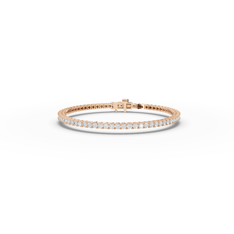 4.00 Ct Apx Round Tennis Bracelet Diamond
