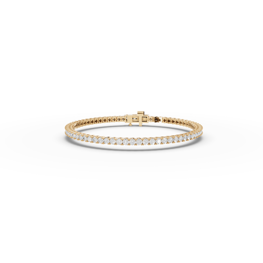 4.00 Ct Apx Round Tennis Bracelet Diamond