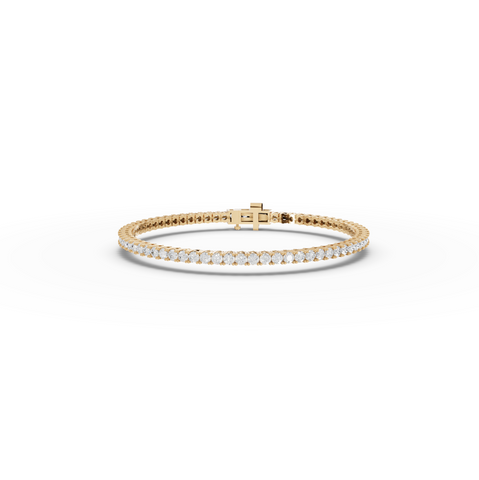 4.00 Ct Apx Round Tennis Bracelet Diamond