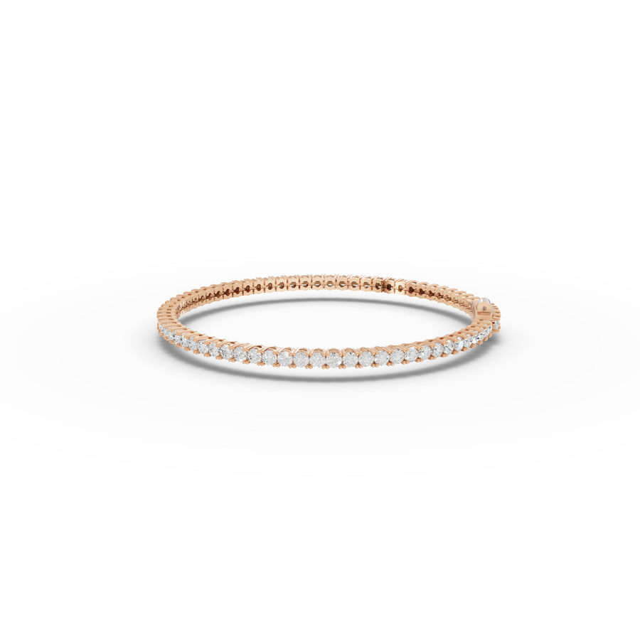 4.00 Ct Apx Round Tennis Bracelet Diamond