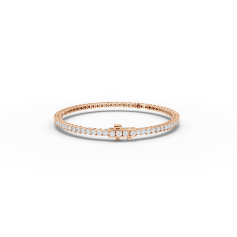 4.00 Ct Apx Round Tennis Bracelet Diamond