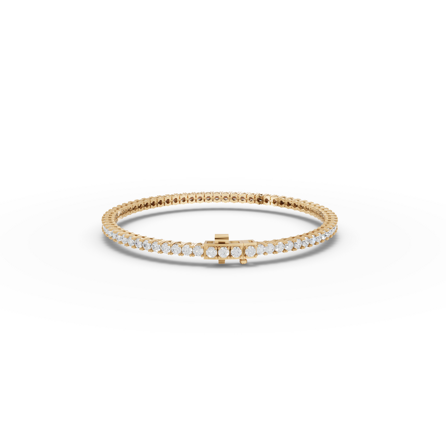 4.00 Ct Apx Round Tennis Bracelet Diamond