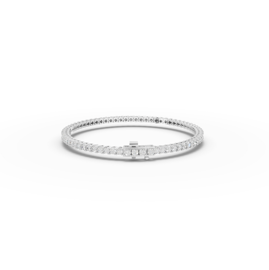 4.00 Ct Apx Round Tennis Bracelet Diamond