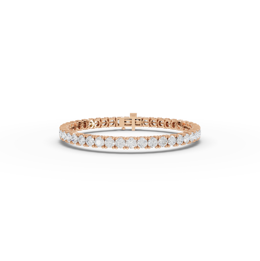 8.00 Ct Apx Round Tennis Bracelet Diamond