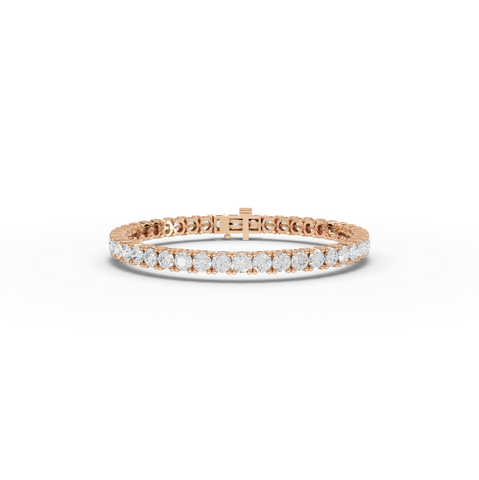 8.00 Ct Apx Round Tennis Bracelet Diamond