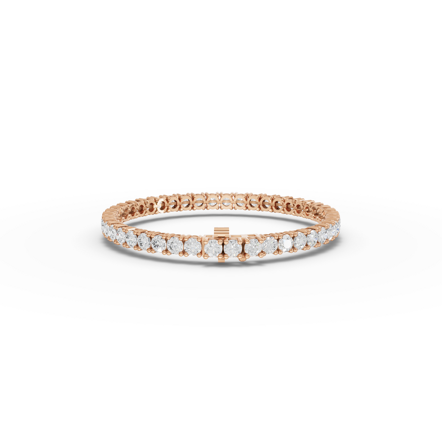 8.00 Ct Apx Round Tennis Bracelet Diamond