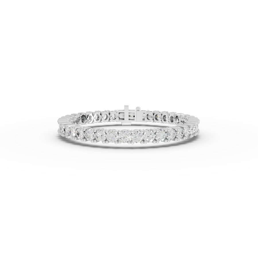 10.00 Ct Apx Round Tennis Bracelet Diamond