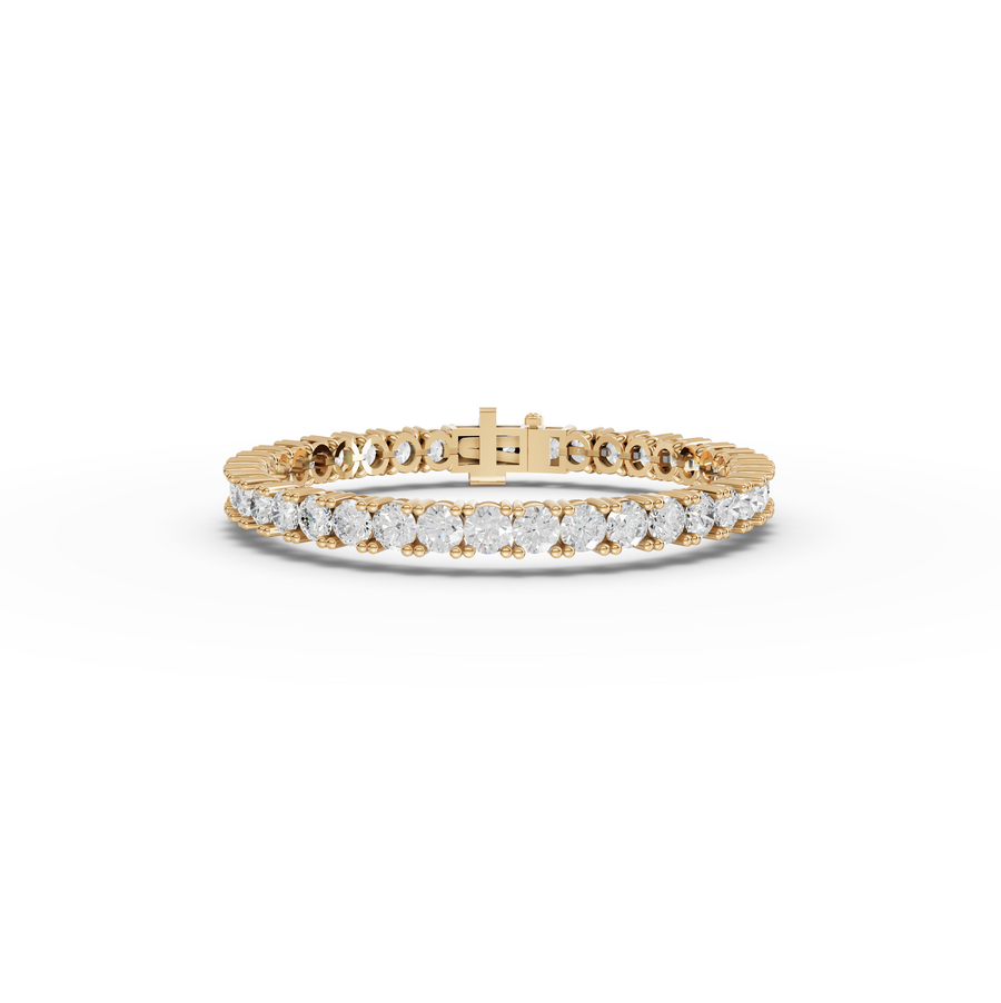 10.00 Ct Apx Round Tennis Bracelet Diamond