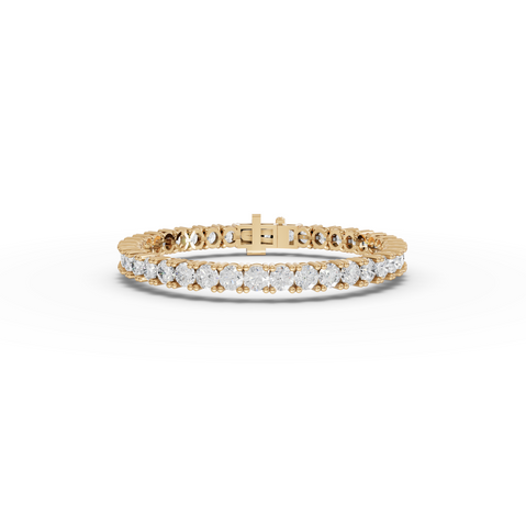 10.00 Ct Apx Round Tennis Bracelet Diamond